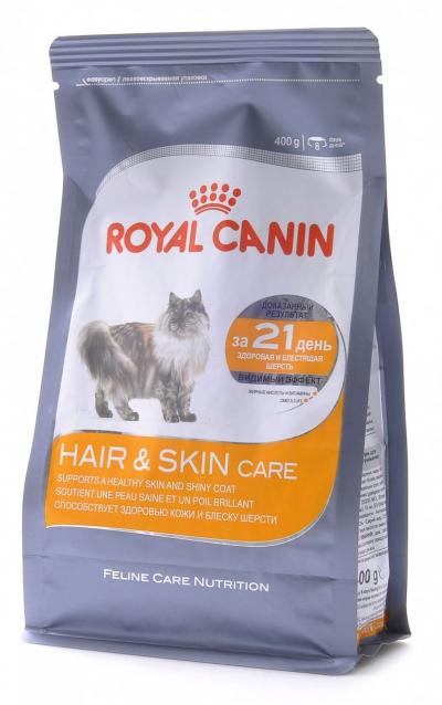 ���� ��� ����� Royal Canin HAIR & SKIN CARE 400 �.