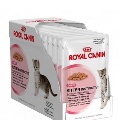 ���� ��� ����� Royal Canin KITTEN INSTINCIVE 12 x 85 �.