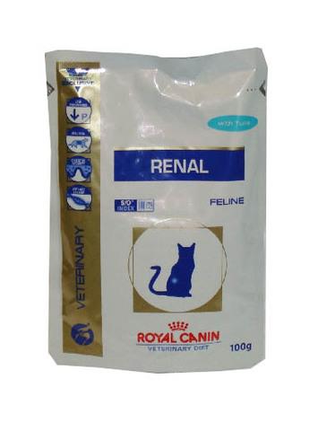    Royal Canin RENAL FELINE WITH TUNA 100 .