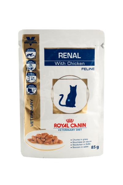 ���� ��� ����� Royal Canin RENAL FELINE WITH TUNA 85 �.