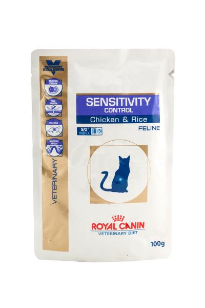 ���� ��� ����� Royal Canin SENSITIVITY CONTROL FELINE CHICKEN&RICE 100 �.