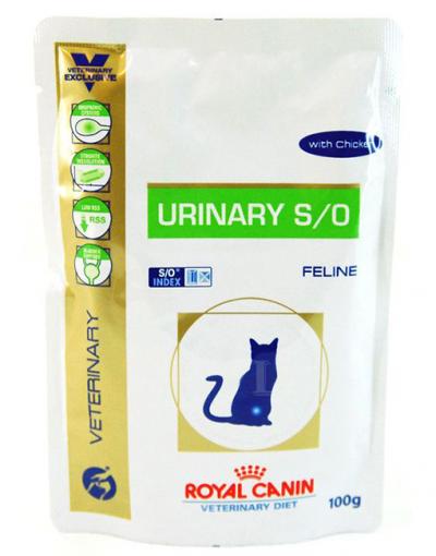 ���� ��� ����� Royal Canin URINARY S/O FELINE WITH CHICKEN 100 �.