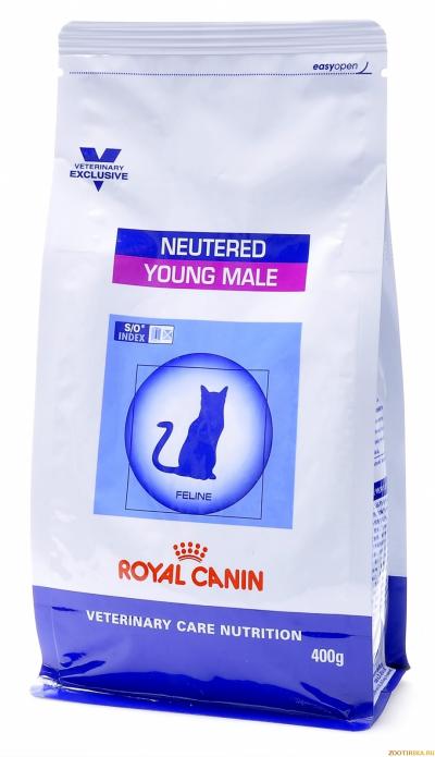 ���� ��� ����� Royal Canin VCN NEUTERED YOUNG MALE 400 �.