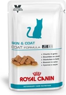 ���� ��� ����� Royal Canin VCN SKIN&COAT COAT FORMULA 100 �.