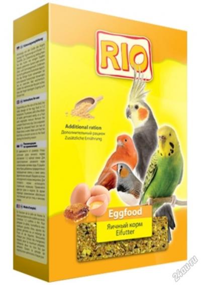 Корм для птиц Rio Eggfood  350 гр