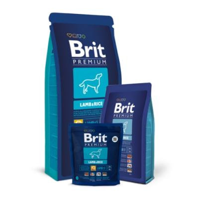 ���� ��� ����� Brit Premium Lamb&Rice  ��������������� ��� ����� 1 ��