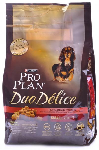 ���� ��� ����� Purina Pro Plan Dou Delice Small & Mini Adult ������ � ����� 2,5 ��