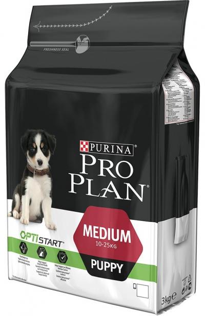 ���� ��� ����� Purina Pro Plan Medium Puppy ������ � ����� 3 ��