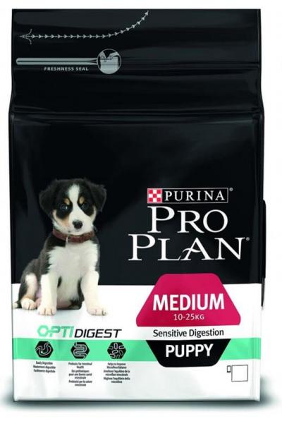 ���� ��� ����� Purina Pro Plan Medium Puppy Sensitive Digestion ������� � ����� 12 ��