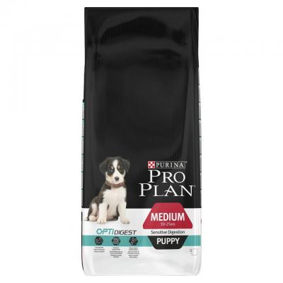 ���� ��� ����� Purina Pro Plan Medium Puppy Sensitive Digestion ������� � ����� 14 ��