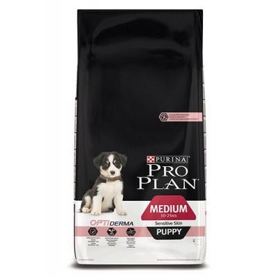 ���� ��� ����� Purina Pro Plan OPTI Derma Sensitive Skin Medium Puppy ������ � ����� 1,5 ��
