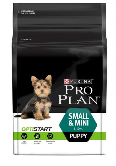 ���� ��� ����� Purina Pro Plan Puppy Small & Mini ������ � ����� 3 ��