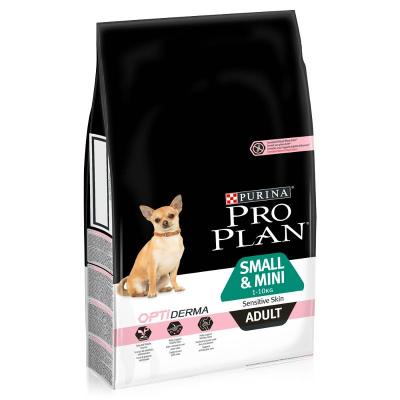 ���� ��� ����� Purina Pro Plan Small & Mini Adult Sensitive Skin ������ � ����� 7 ��