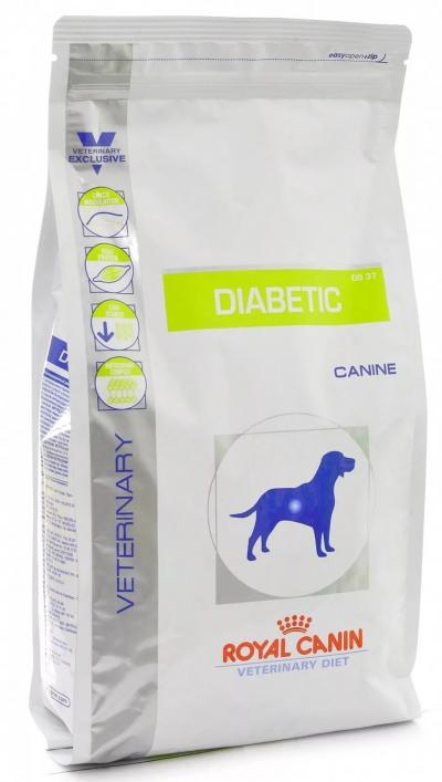    Royal Canin DIABETIC DS 37 CANINE 1500 .      