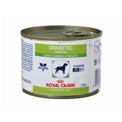    Royal Canin DIABETIC SPECIAL LOW CARBOHYDRATE CANINE 195 .