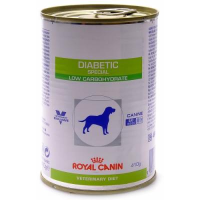    Royal Canin DIABETIC SPECIAL LOW CARBOHYDRATE CANINE 410 .