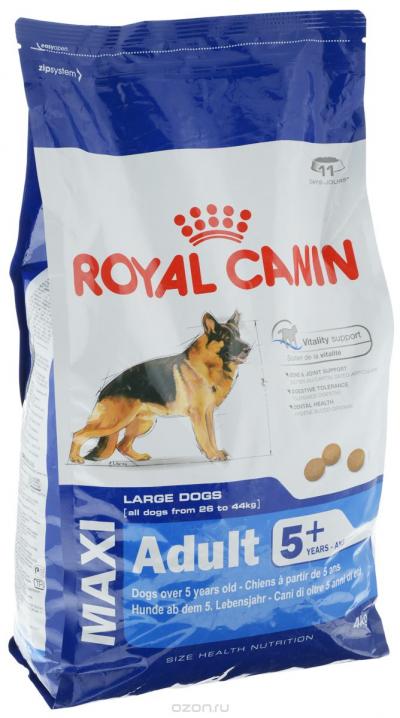 ���� ��� ����� Royal Canin MAXI ADULT 5+ 4000 �.