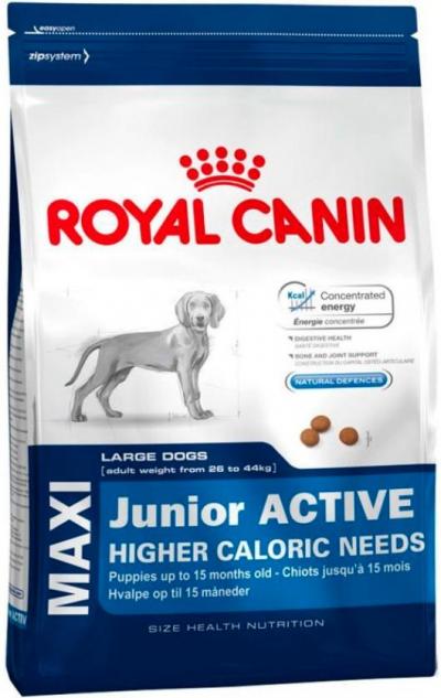 ���� ��� ����� Royal Canin MAXI JUNIOR ACTIVE 15000 �.
