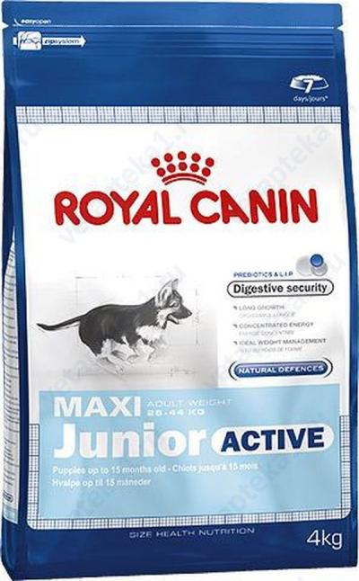 ���� ��� ����� Royal Canin MAXI JUNIOR ACTIVE 4000 �.