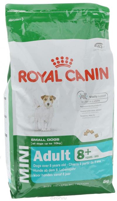 ���� ��� ����� Royal Canin MINI ADULT 8+ 4000 �.