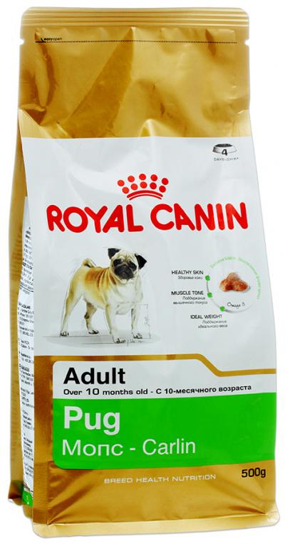 ���� ��� ����� Royal Canin PUG ADULT 500 �.