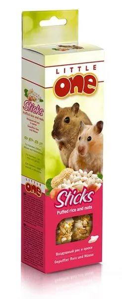  Little One Sticks Puffed Rice and Nuts 2x55 